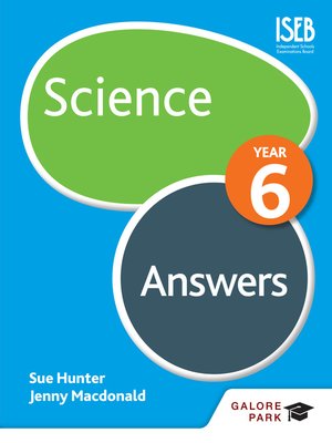 cover image of Science Year 6 Answers